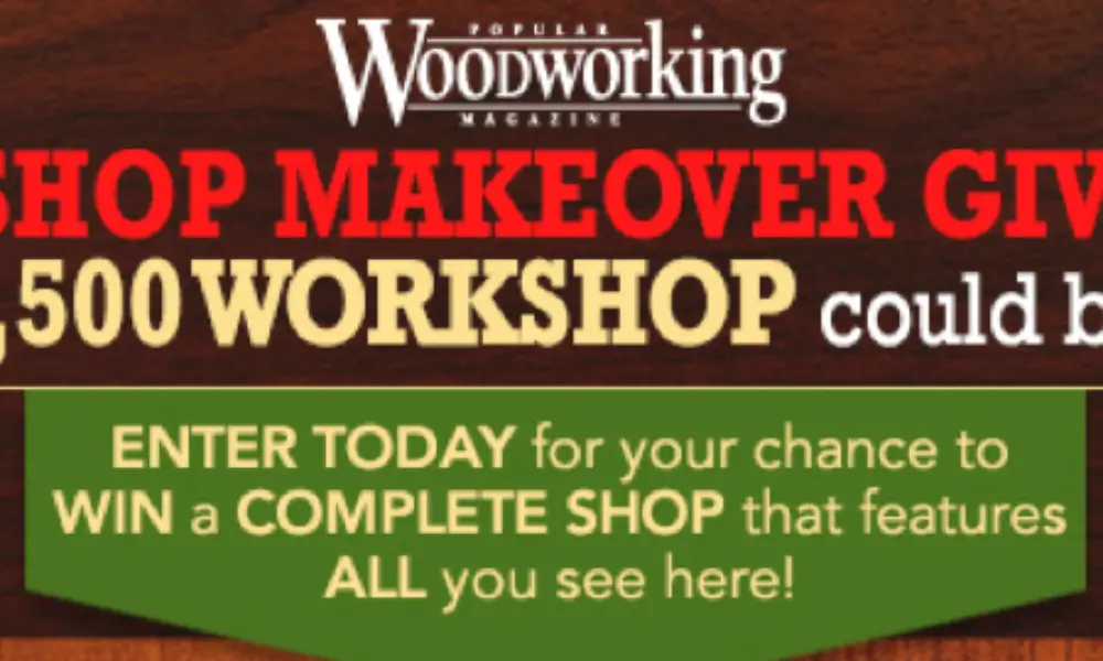 Win a Complete $9,500 Workshop - Granny's Giveaways