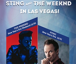 Win a Trip To See Sting + WEEKND + $5K