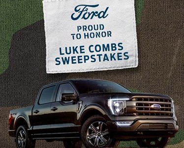 Win a 2021 Ford F-150 Truck + Luke Combs Tickets - Granny's Giveaways