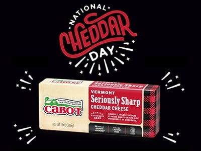 Win a Year's Supply of Cabot Cheese