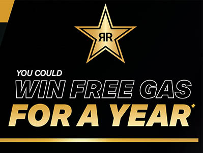 Win Free Gas for a year from Rockstar