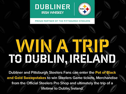Win a Trip to Ireland from Dubliner Whiskey