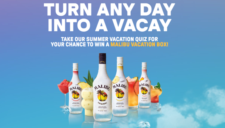 Win a Vacation Prize Package from Malibu