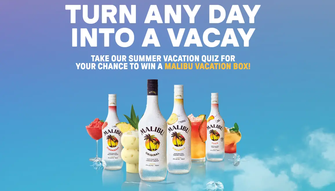 Win a Vacation Prize Package from Malibu