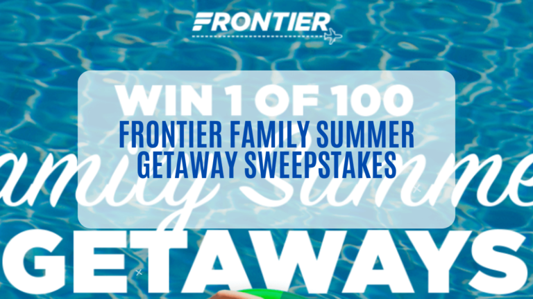Win $1,000 in Flight Vouchers with Frontier’s Summer Sweepstakes