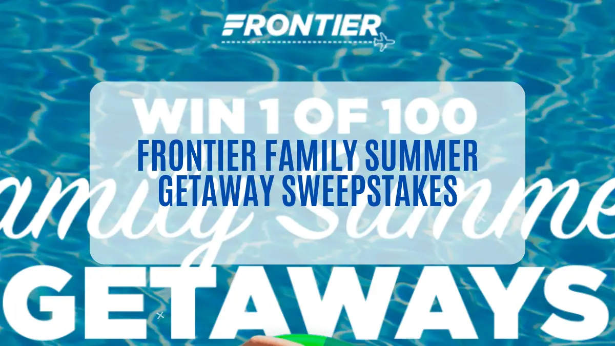 Win $1,000 in Flight Vouchers with Frontier's Summer Sweepstakes