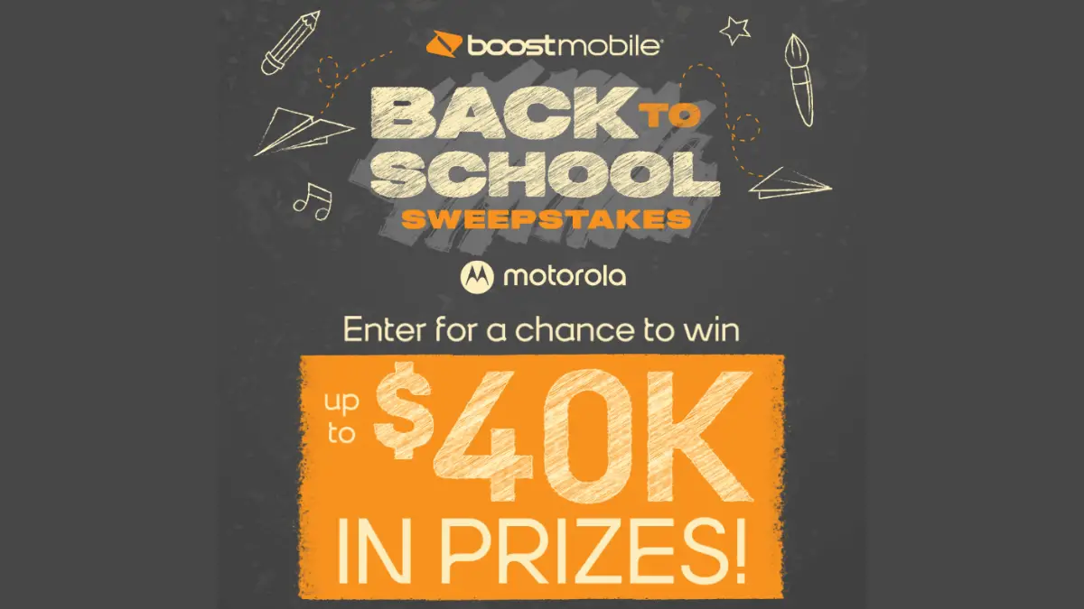 Boost Mobile Back to School National Sweepstakes