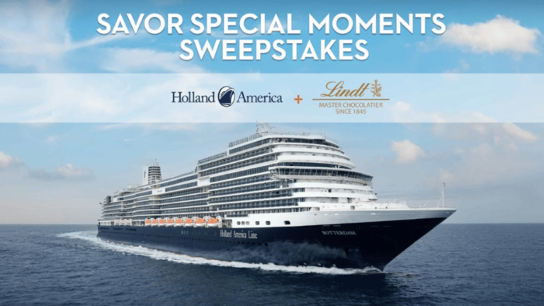 Win a 7-day European Holland America cruise