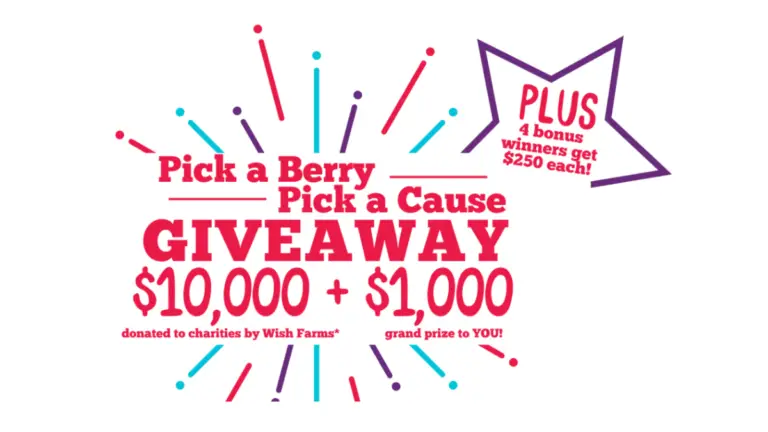 Win a $1,000 Visa gift card from Wish Farms