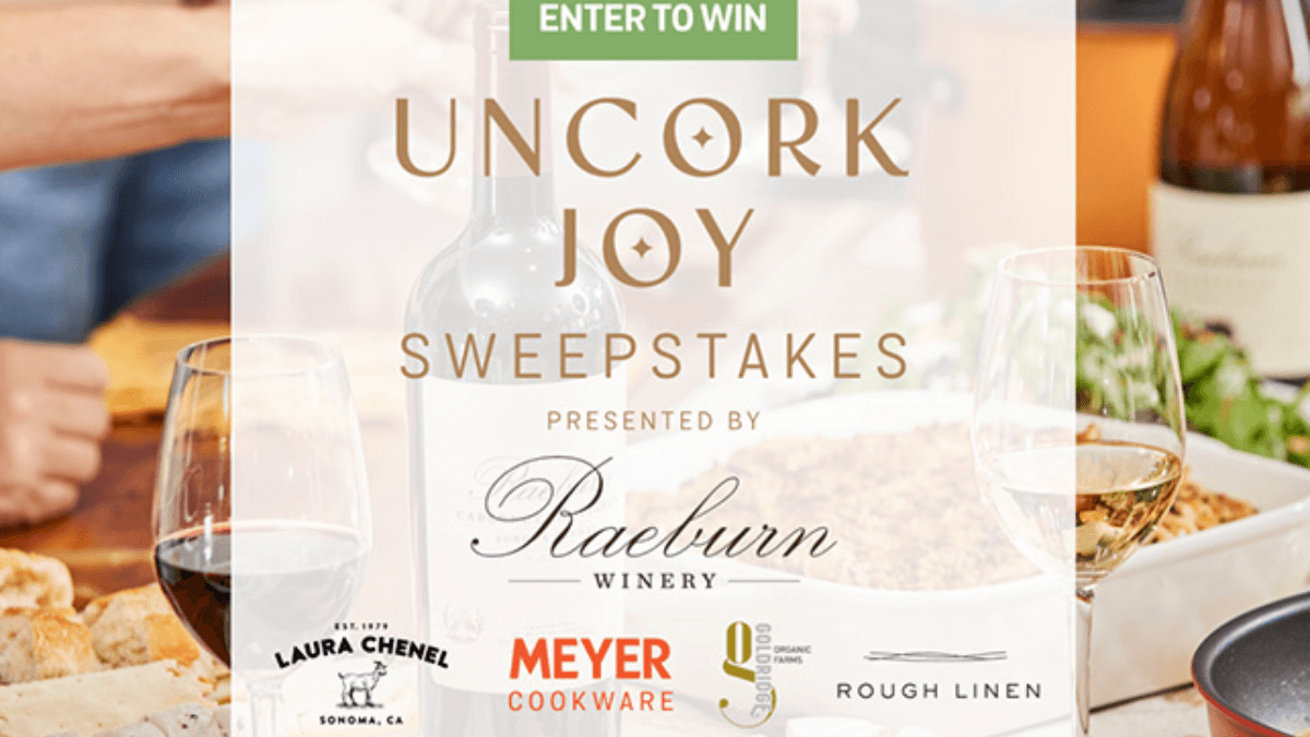 Raeburn Wines Holiday Sweepstakes