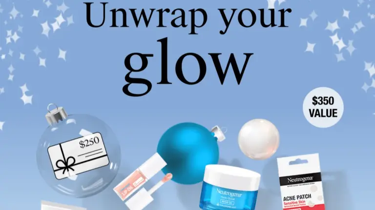 Neutrogena Unwrap Your Glow Sweepstakes