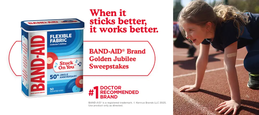 Win $25,000 from BAND-AID