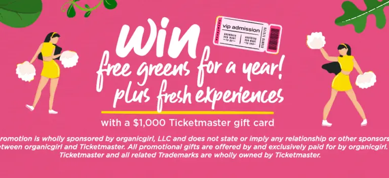 Win Organicgirl Salad + $1,000 Gift Card from Organicgirl