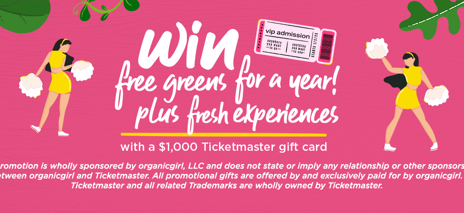 Win Organicgirl Salad + $1,000 Gift Card from Organicgirl