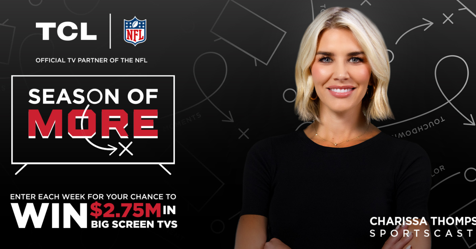 Win a Premium TCL TV in the Season of More Sweepstakes