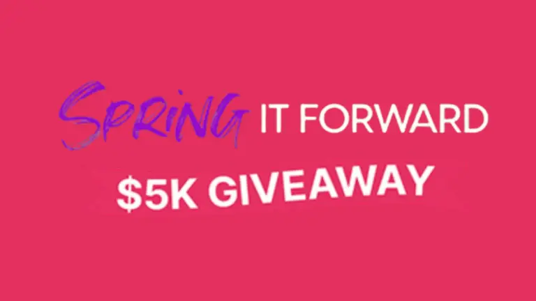 Win $5,000 in the TLC Spring It Forward Giveaway