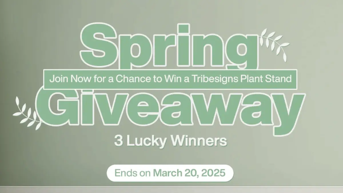 Win a $200 Plant Stand from Tribesigns