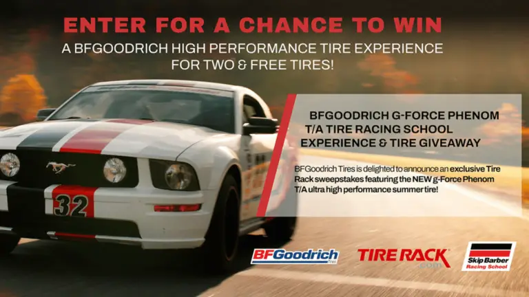 BFGoodrich Racing School Experience & Tire Giveaway