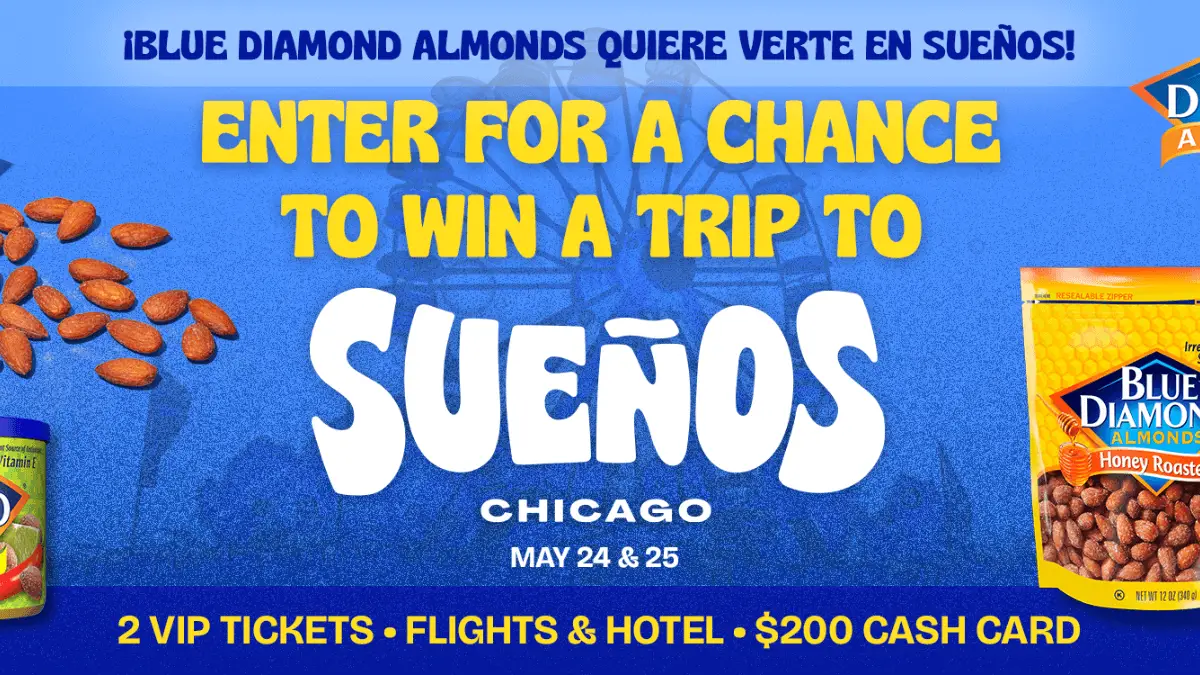 Blue Diamond Growers Chicago Festival Sweepstakes