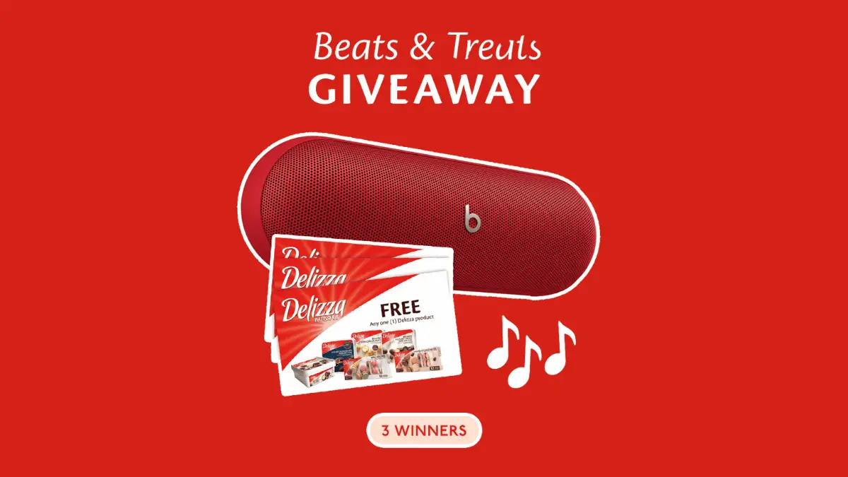 Delizza Beats & Treats Giveaway